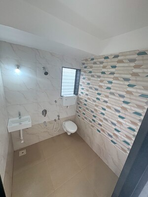 Bathroom in 1 BHK Apartment at Mauli Sai Chandra Pride, Khadakpada – for Sale