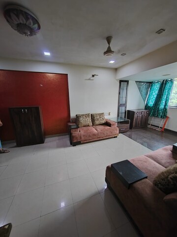 Living Room in 2 BHK Apartment at Vijay Nagari Annex, Waghbil – for Rent