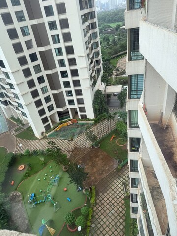 Balcony in 3 BHK Apartment at Oberoi Realty Woods, Goregaon East – for Sale