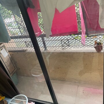 Balcony in 2 BHK Apartment at Aabhirup Apartment, Ghansoli Sector 1 – for Rent