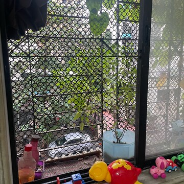 Balcony in 2 BHK Apartment at Aabhirup Apartment, Ghansoli Sector 1 – for Rent
