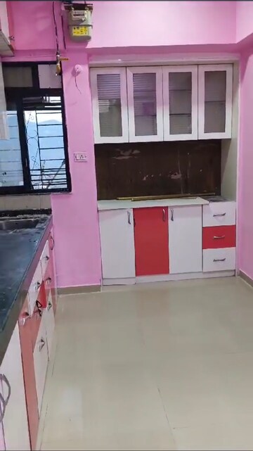 Kitchen in 1 BHK Apartment at Haware Citi, Ghodbunder Road – for Rent