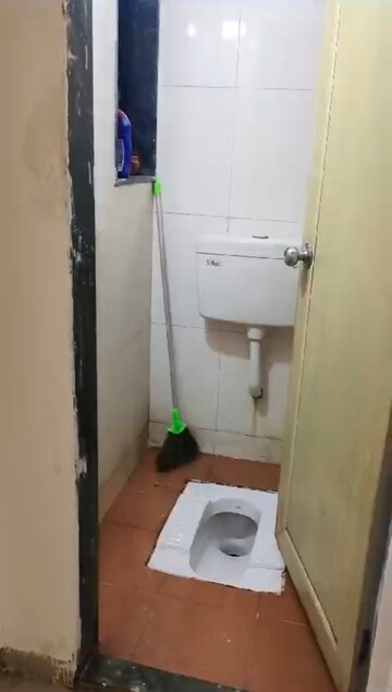 Bathroom in 1 BHK Apartment at Haware Citi, Ghodbunder Road – for Rent
