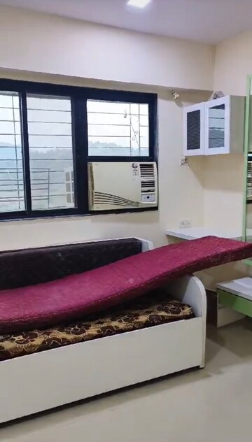 Master Bedroom in 1 BHK Apartment at Haware Citi, Ghodbunder Road – for Rent