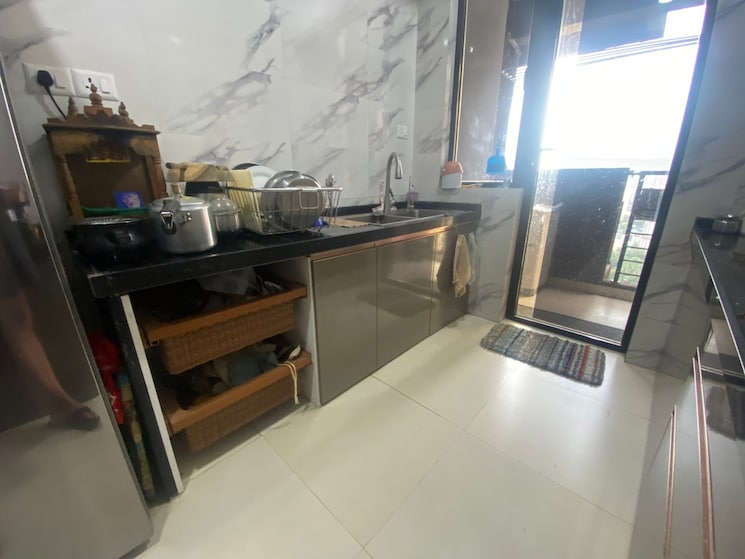 Kitchen, risland-the-icon 2 Bedroom 710 Sq.Ft. Apartment In Dhokali Thane 9073633