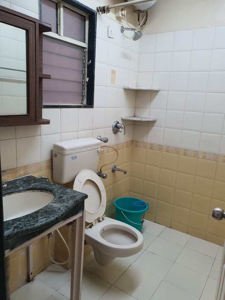 Bathroom, purple-winterberry-purple 2 Bedroom 1209 Sq.Ft. Apartment In Koregaon Park Pune 9073634