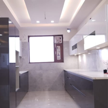 Kitchen in 3 BHK Builder Floor at Neharpar – for Rent