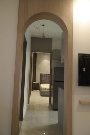 Building Lobby in 2 BHK Apartment at Sunteck West World, Tivri – for Sale