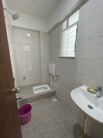 Bathroom in 2 BHK Apartment at Goel Ganga Newtown Phase 2, Dhanori – for Rent