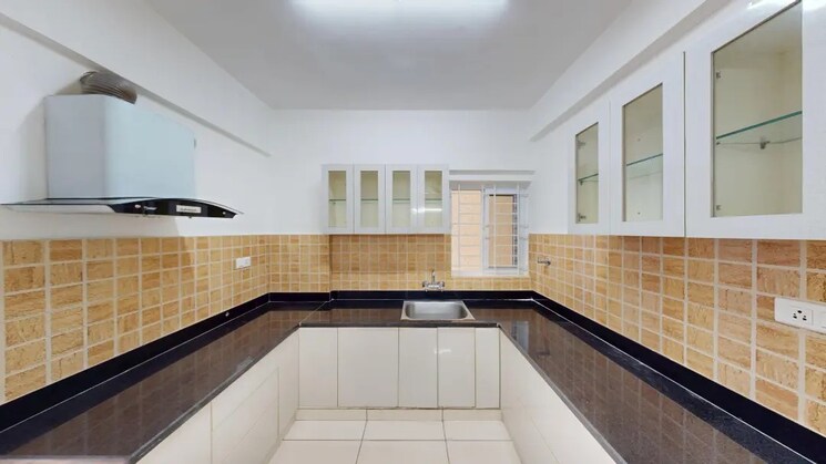 Kitchen, president-leon 3 Bedroom 1330 Sq.Ft. Apartment In Yelahanka Bangalore 9073682
