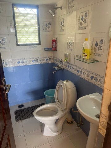 Bathroom in 2 BHK Apartment at Bambolim – for Rent