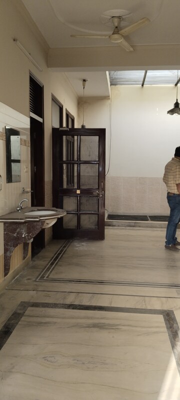 Staircase in 3 BHK Builder Floor at G Block Shastri Nagar – for Rent