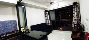 Living Room in 1 BHK Apartment at Lodha Crown Quality Homes, Majiwada – for Sale