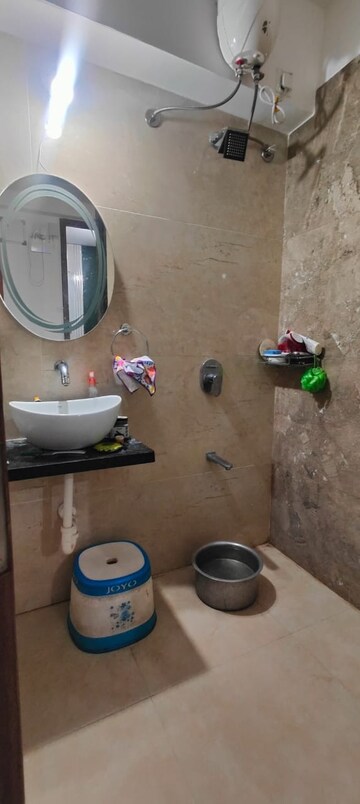 Bathroom in 2 BHK Apartment at Shubh Shagun, Kharadi – for Rent