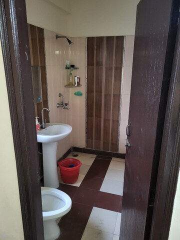 Bathroom in 2 BHK Apartment at Vasu Fortune Residency, Raj Nagar Extension – for Rent