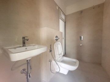 Bathroom in 1 BHK Apartment at Vijay Orovia, Ghodbunder Road – for Rent