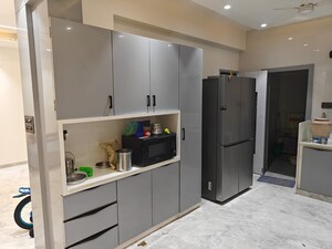 Kitchen in 4 BHK Builder Floor at Prahlad Nagar – for Sale