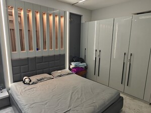 Bedroom in 4 BHK Builder Floor at Prahlad Nagar – for Sale