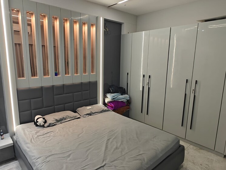 Bedroom, prahlad nagar 4 Bedroom 3150 Sq.Ft. Builder Floor In Prahlad Nagar Ahmedabad 9073933