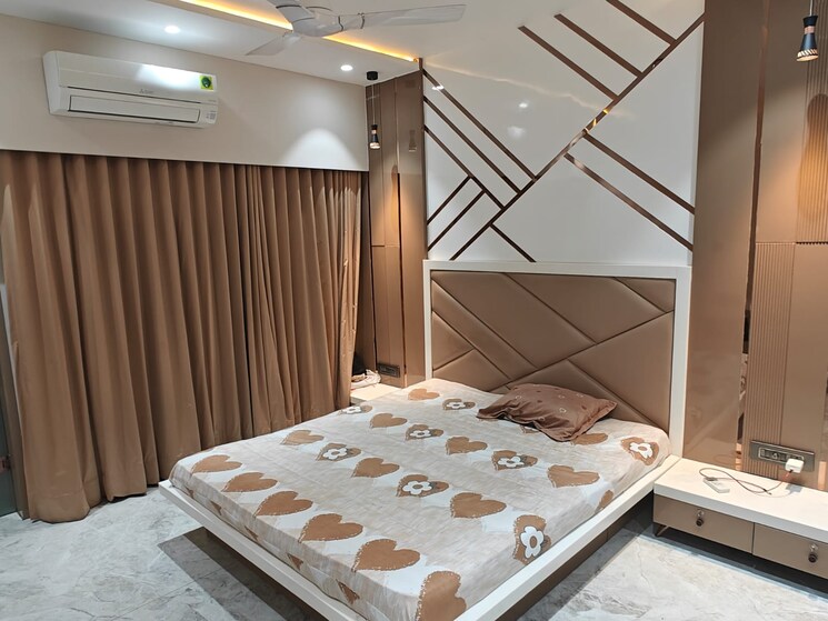 Bedroom, prahlad nagar 4 Bedroom 3150 Sq.Ft. Builder Floor In Prahlad Nagar Ahmedabad 9073933