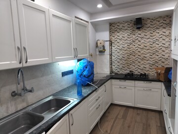 Kitchen in 3 BHK Builder Floor at Rajouri Garden – for Sale