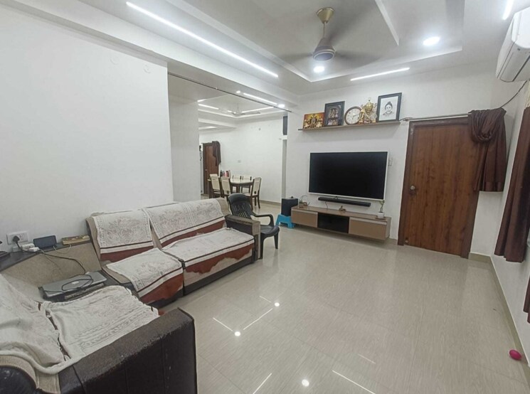 Living Room, magnuam-opus 3 Bedroom 1615 Sq.Ft. Apartment In Gachibowli Hyderabad 9073935