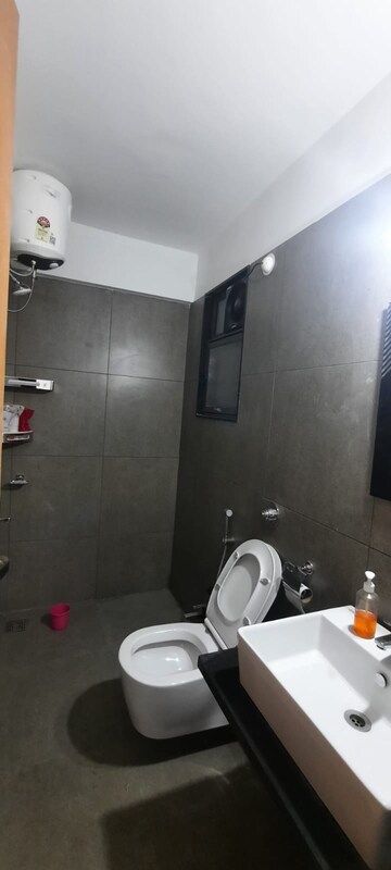 Bathroom in 3 BHK Apartment at Majestique Signature Towers, Balewadi – for Rent