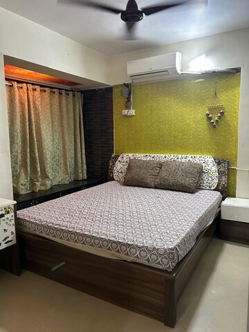 Bedroom in 3 BHK Apartment at Valley Shilp, Kharghar Sector 36 – for Rent