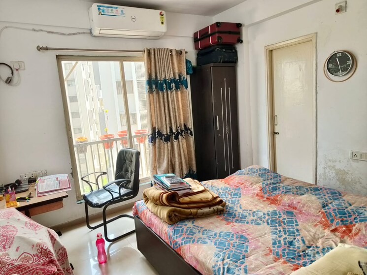 Bedroom, makarba 3 Bedroom 1560 Sq.Ft. Apartment In Makarba Ahmedabad 9073964
