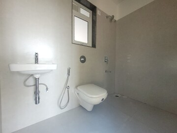 Bathroom in 2 BHK Apartment at Puraniks City Reserva, Ghodbunder Road – for Rent