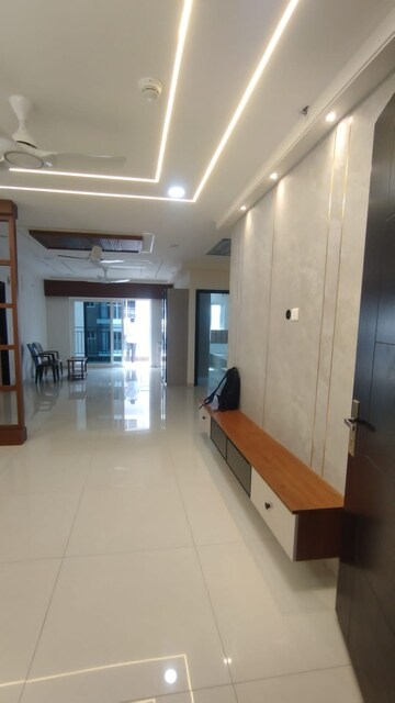 Living Room in 3 BHK Apartment at Rajapushpa Provincia, Narsingi – for Rent