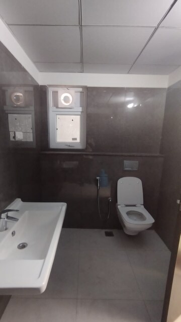 Bathroom in 3 BHK Apartment at Rajapushpa Provincia, Narsingi – for Rent