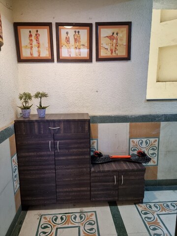 Kitchen in 1 BHK Apartment at Kavya Residency Thane, Ghodbunder Road – for Rent