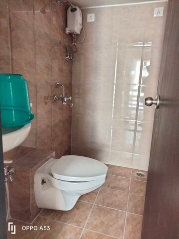 Bathroom in 2 BHK Apartment at Ekta Parks Ville, Virar West – for Rent