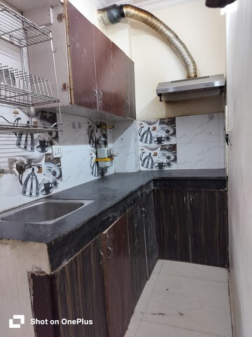 Kitchen in 1 BHK Builder Floor at New Gupta Colony – for Sale