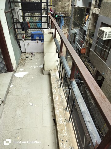 Balcony in 1 BHK Builder Floor at New Gupta Colony – for Sale