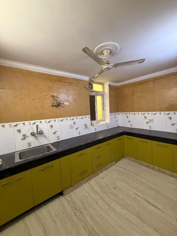 Kitchen in 3 BHK Builder Floor at Saket – for Rent