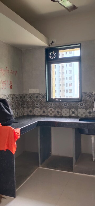 Living Room in 1 BHK Apartment at Neelkanth Aura, Ulwe – for Rent