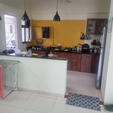 Kitchen in 2 BHK Apartment at Lunkad Amazon, Viman Nagar – for Rent