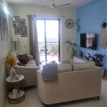 Living Room in 2 BHK Apartment at Lunkad Amazon, Viman Nagar – for Rent