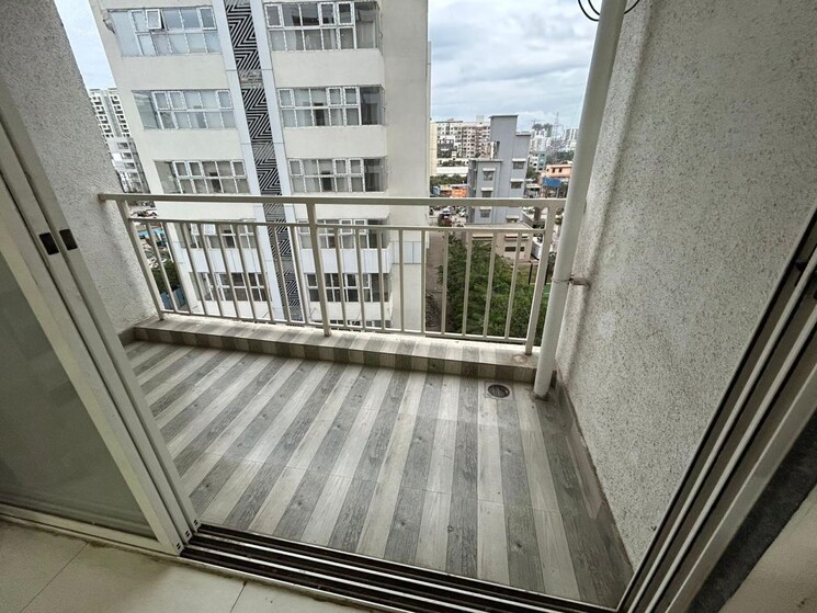 Balcony, saheel-itrend-life 2 Bedroom 800 Sq.Ft. Apartment In Wakad Pune 9074193