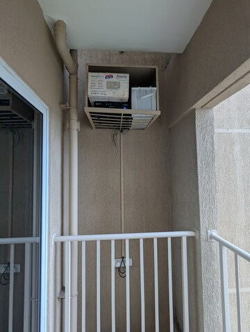 Balcony in 2 BHK Apartment at Godrej Green Vistas, Mahalunge – for Rent