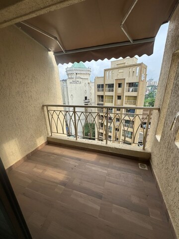 Balcony in 1 BHK Apartment at TCJ Arya And Ira, Khadakpada – for Rent
