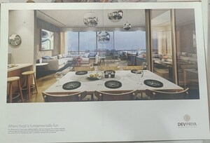 Kitchen in 4 BHK Apartment at Chandkheda – for Sale