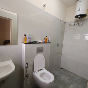 Bathroom in 2 BHK Apartment at Kandivali West – for Sale
