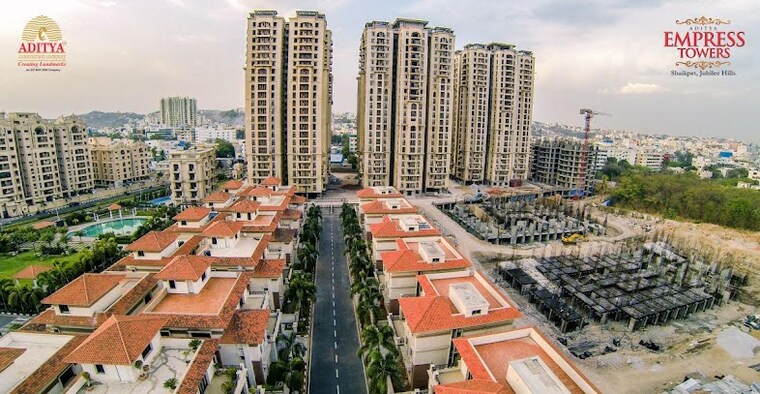 Exterior View, aditya-empress-towers 3 Bedroom 1915 Sq.Ft. Apartment In Shaikpet Hyderabad 9074253