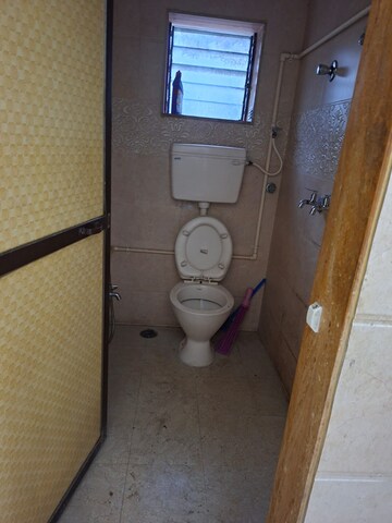 Bathroom in 1 BHK Apartment at Nirmal Jeevan CHS, Kopri – for Rent