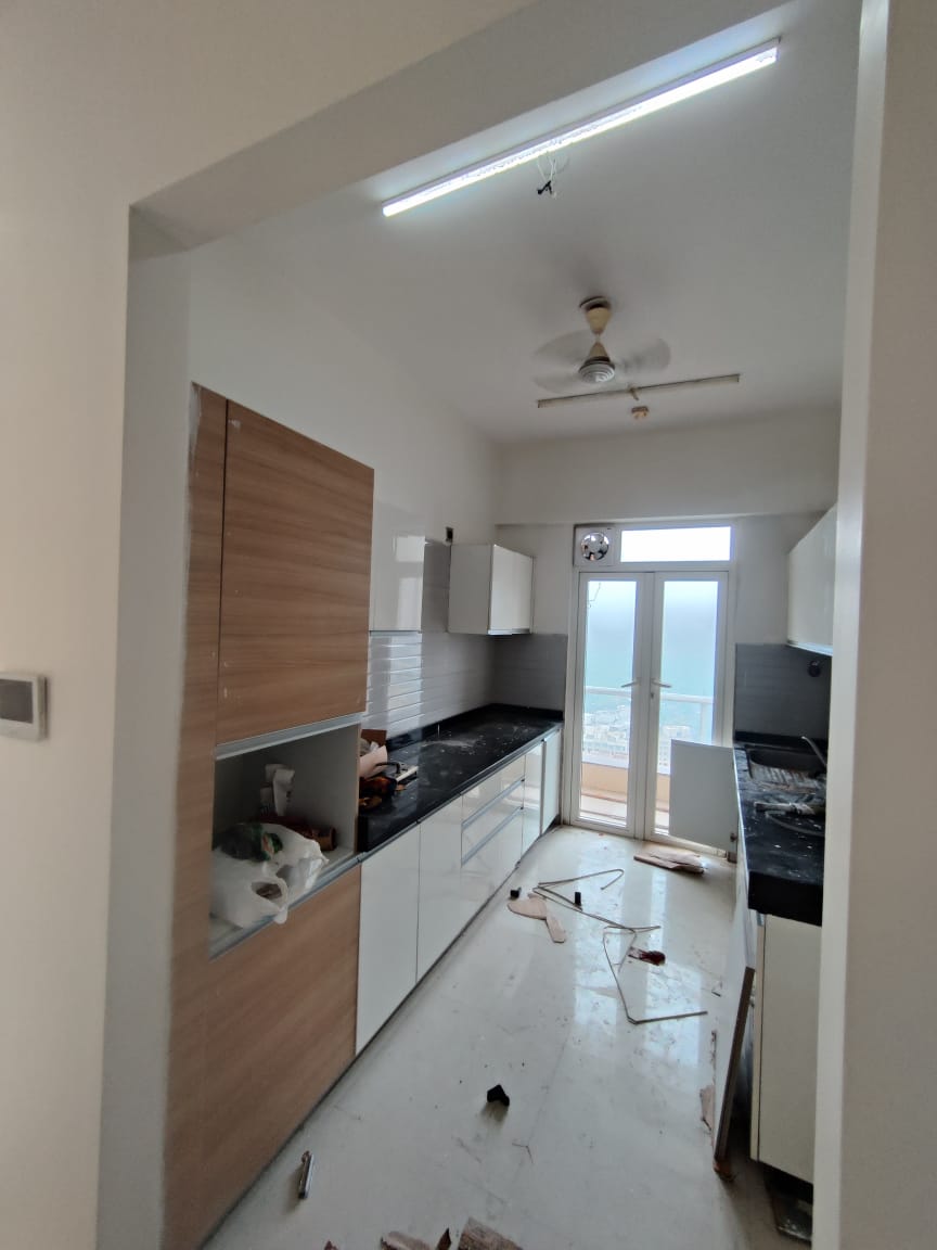 Kitchen in 3 BHK Apartment at Omkar Alta Monte, Malad East – for Sale