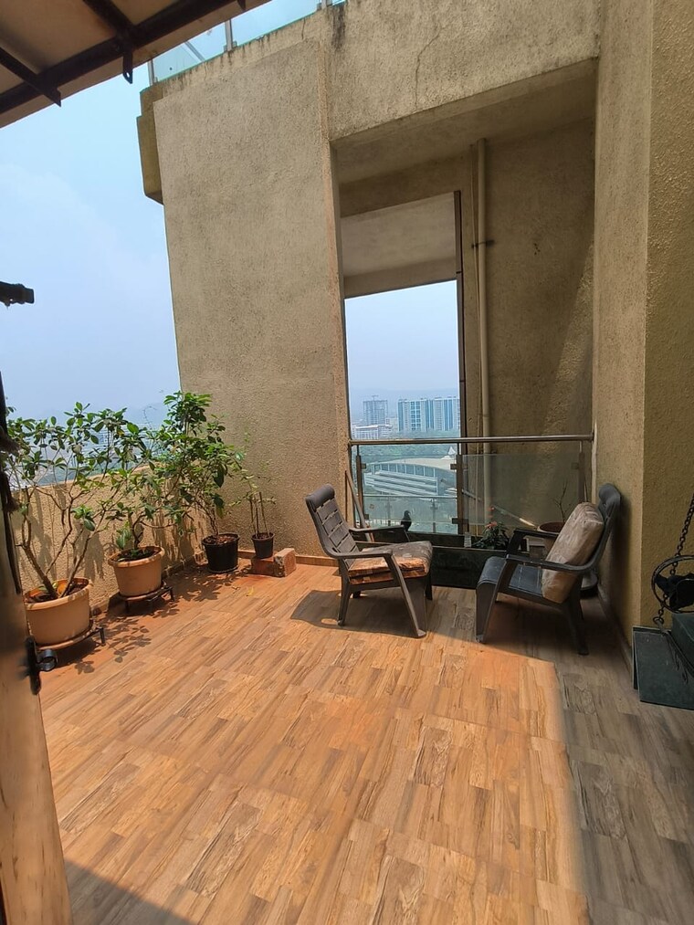 Balcony, kopar khairane 2 Bedroom 250 Sq.Yd. Apartment In Kopar Khairane Navi Mumbai 9074321