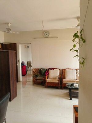 Living Room in 2 BHK Apartment at Kopar Khairane – for Sale